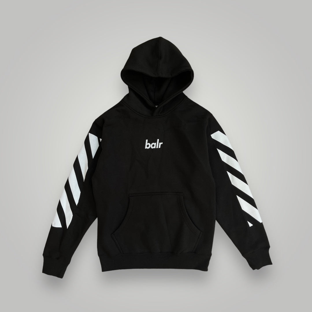 Off white outlet barricade tape hoodie